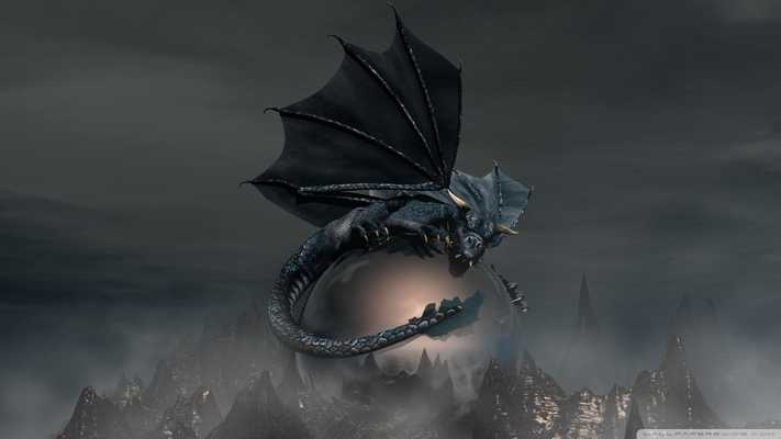 Emulate Android APK Black Dragon HD Live Wallpaper