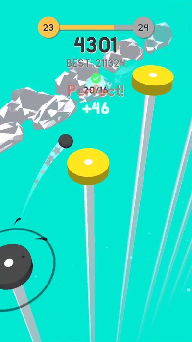 Emulate iPhone app Blacked Bounce using MyAndroid