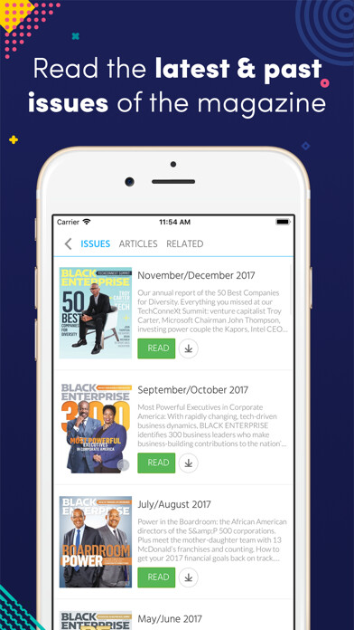 Emulate iPhone app Black Enterprise Magazine using MyAndroid Emulate iPhone app Black Enterprise Magazine using MyAndroid