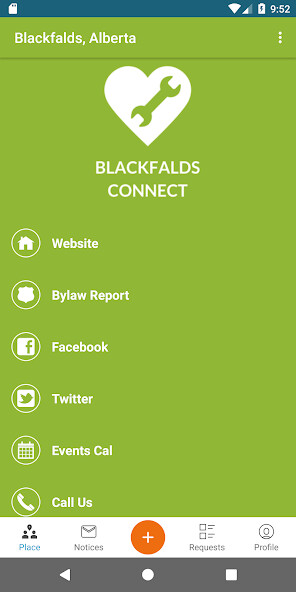 Run android online APK Blackfalds Connect from MyAndroid or emulate Blackfalds Connect using MyAndroid