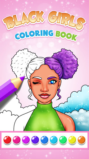 Run android online APK Black Girls Coloring Book from MyAndroid or emulate Black Girls Coloring Book using MyAndroid