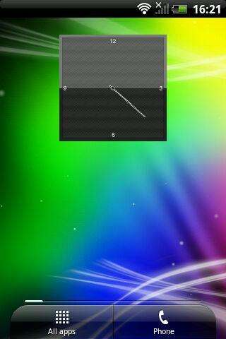 Run android online APK Black Glass Clock from MyAndroid or emulate Black Glass Clock using MyAndroid