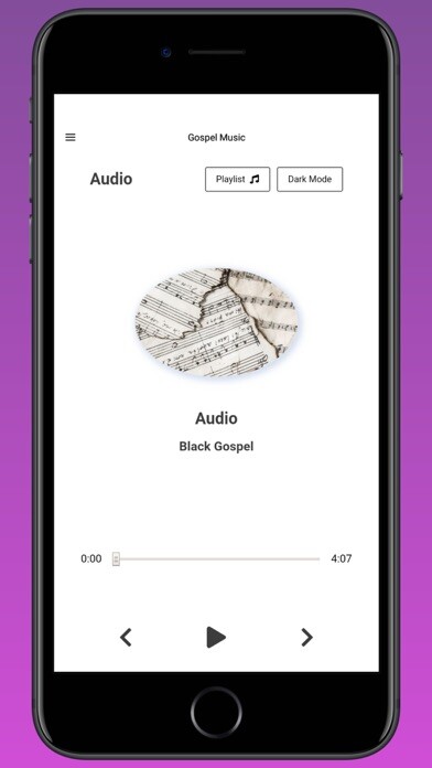 Emulate iPhone app Black Gospel Music using MyAndroid Emulate iPhone app Black Gospel Music using MyAndroid