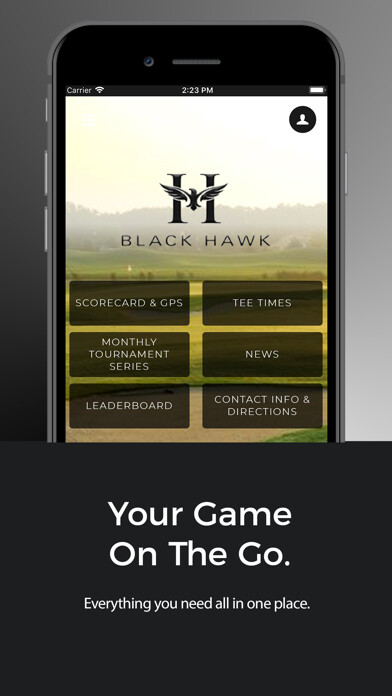 Emulate iPhone app Black Hawk Country Club - TX using MyAndroid