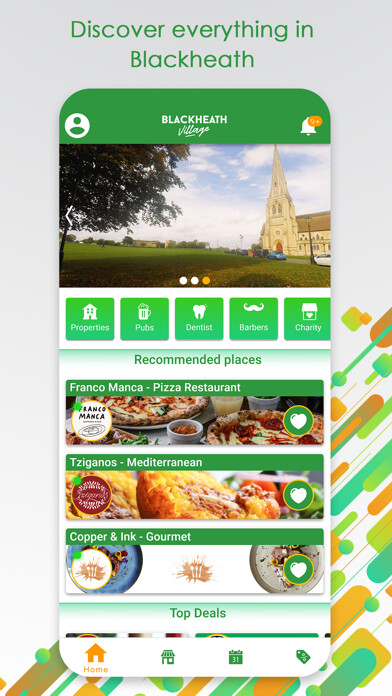 Emulate iPhone app Blackheath Village using MyAndroid Emulate iPhone app Blackheath Village using MyAndroid