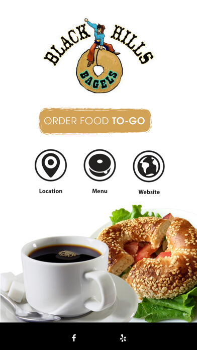 Emulate iPhone app Black Hills Bagels using MyAndroid Emulate iPhone app Black Hills Bagels using MyAndroid