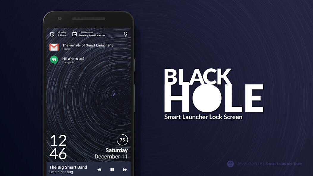 Emulate Android APK Black Hole Lock Screen