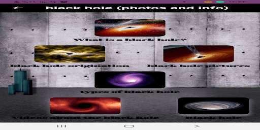 Run android online APK black hole (photos and info) from MyAndroid or emulate black hole (photos and info) using MyAndroid