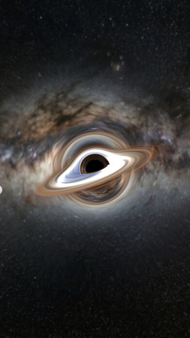 Emulate iPhone app BlackHolesHD using MyAndroid