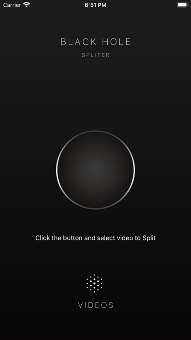 Emulate iPhone app Blackhole Spliter using MyAndroid