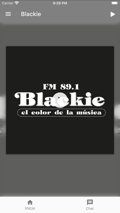 Emulate iPhone app Blackie FM 89.1 using MyAndroid Emulate iPhone app Blackie FM 89.1 using MyAndroid