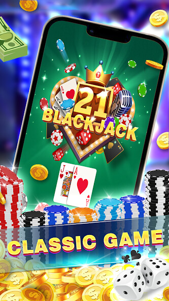 Run android online APK Blackjack 21: Cash Poker from MyAndroid or emulate Blackjack 21: Cash Poker using MyAndroid