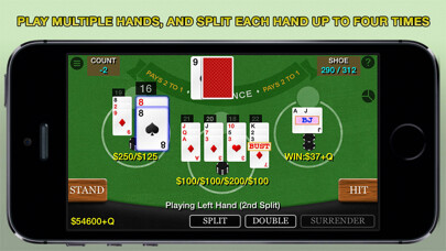 Emulate iPhone app Blackjack 21 Multi-Hand (Pro) using MyAndroid Emulate iPhone app Blackjack 21 Multi-Hand (Pro) using MyAndroid