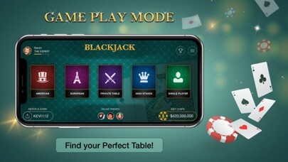 Emulate iPhone app Blackjack 42 using MyAndroid
