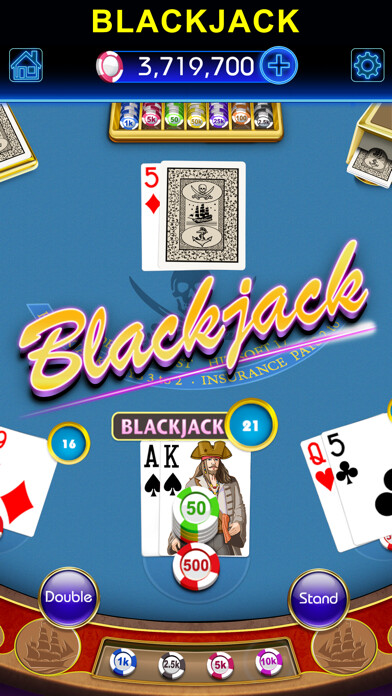 Emulate iPhone app Blackjack-black jack 21 casino using MyAndroid
