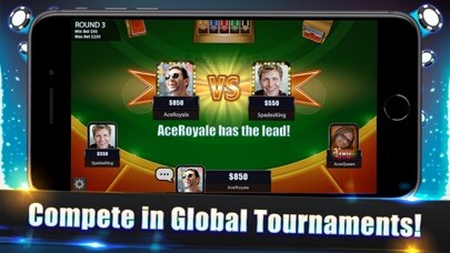 Emulate iPhone app Blackjack Legends: 21 Online using MyAndroid