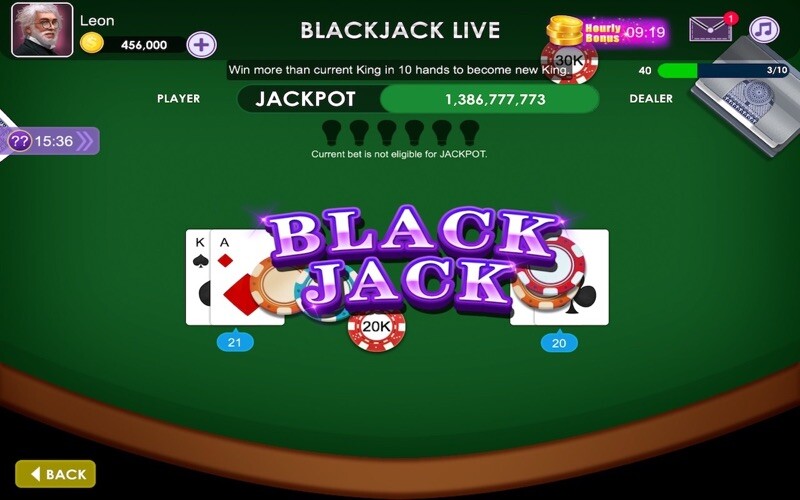 Emulate iPhone app Blackjack Live using MyAndroid Emulate iPhone app Blackjack Live using MyAndroid