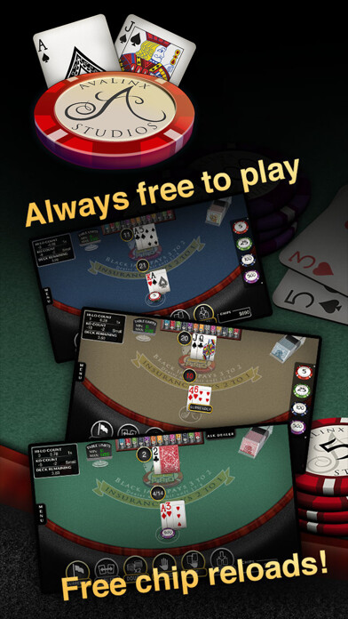 Emulate iPhone app Blackjack Pro: 21 Vegas Casino using MyAndroid