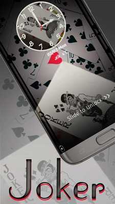 Emulate Android APK Black Joker Poker Card Theme