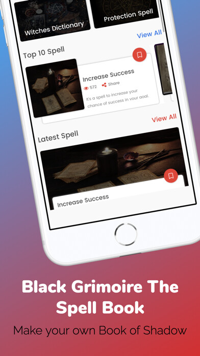 Emulate iPhone app Black Magic Spell using MyAndroid