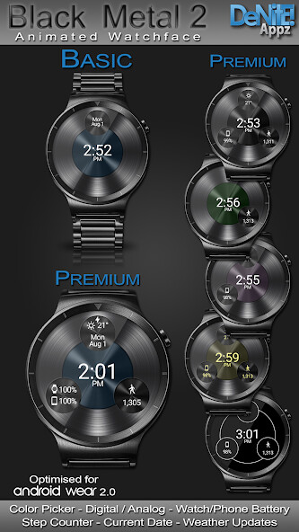 Run android online APK Black Metal 2 HD Watch Face from MyAndroid or emulate Black Metal 2 HD Watch Face using MyAndroid Run android online APK Black Metal 2 HD Watch Face from MyAndroid or emulate Black Metal 2 HD Watch Face using MyAndroid