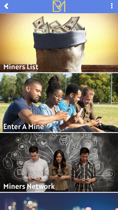 Emulate iPhone app Black Miners Economic Club using MyAndroid