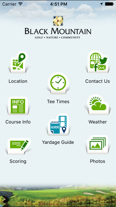 Emulate iPhone app Black Mountain Golf Club using MyAndroid Emulate iPhone app Black Mountain Golf Club using MyAndroid