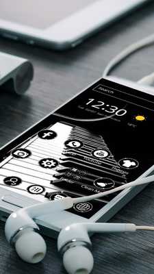 Emulate Android APK Black Music Piano Theme