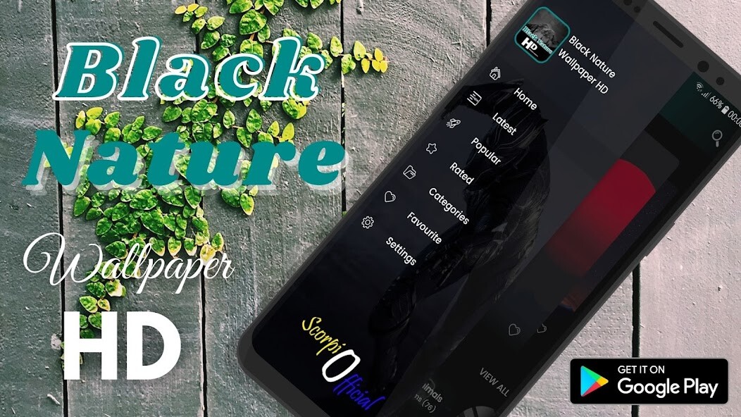 Run android online APK Black Nature Wallpaper HD from MyAndroid or emulate Black Nature Wallpaper HD using MyAndroid