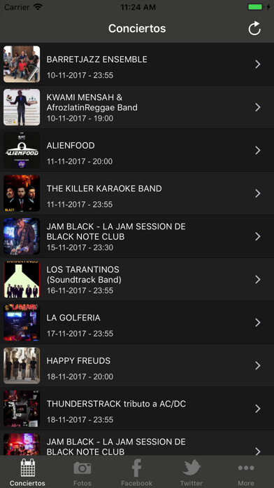 Emulate iPhone app Black Note Club using MyAndroid Emulate iPhone app Black Note Club using MyAndroid