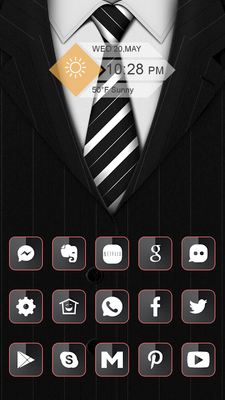 Emulate Android APK Black Obsidian Icon Pack