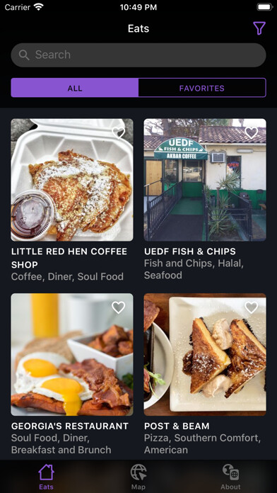 Emulate iPhone app Black-Owned LA Eats using MyAndroid Emulate iPhone app Black-Owned LA Eats using MyAndroid