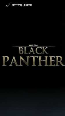 Emulate Android APK Black Panther Comics Wallpaper