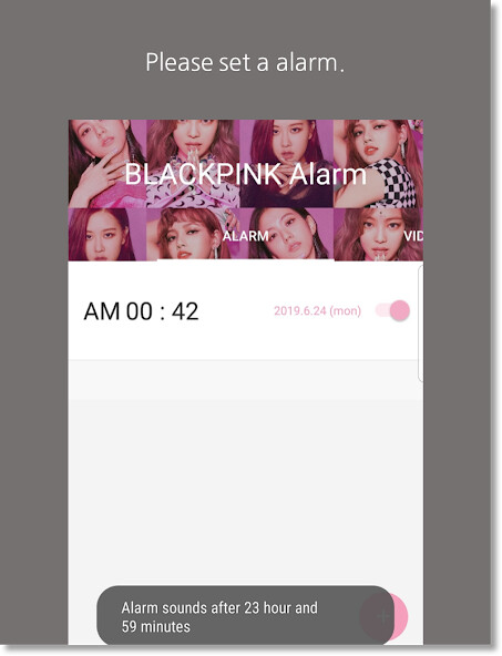 Emulate Android APK Black Pink Alarm Emulate Android APK Black Pink Alarm