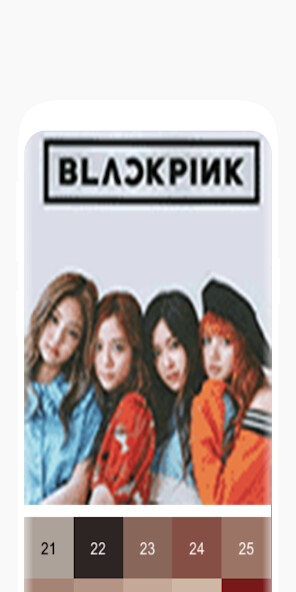 Run android online APK Blackpink pixel art kpop color from MyAndroid or emulate Blackpink pixel art kpop color using MyAndroid