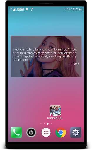Run android online APK Blackpink Quotes Widgets from MyAndroid or emulate Blackpink Quotes Widgets using MyAndroid