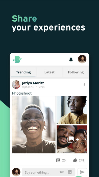 Emulate iPhone app BlackPlanet - Meet New People using MyAndroid
