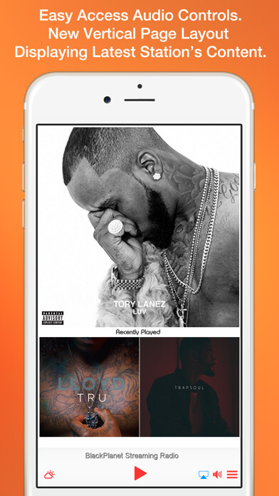 Emulate iPhone app BlackPlanet Streaming Radio using MyAndroid Emulate iPhone app BlackPlanet Streaming Radio using MyAndroid