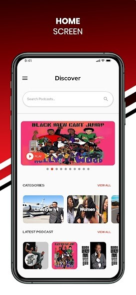 Emulate iPhone app Black Podcasting using MyAndroid Emulate iPhone app Black Podcasting using MyAndroid