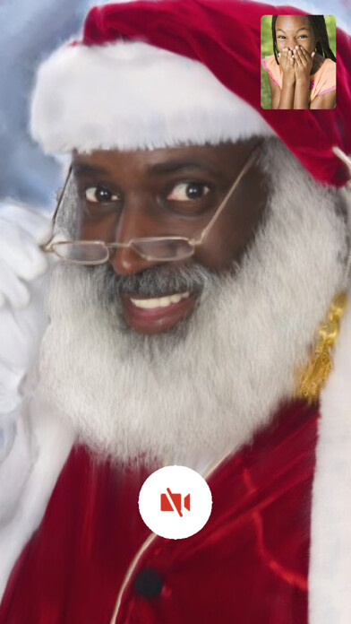 Emulate iPhone app Blacksanta - santa video call using MyAndroid Emulate iPhone app Blacksanta - santa video call using MyAndroid