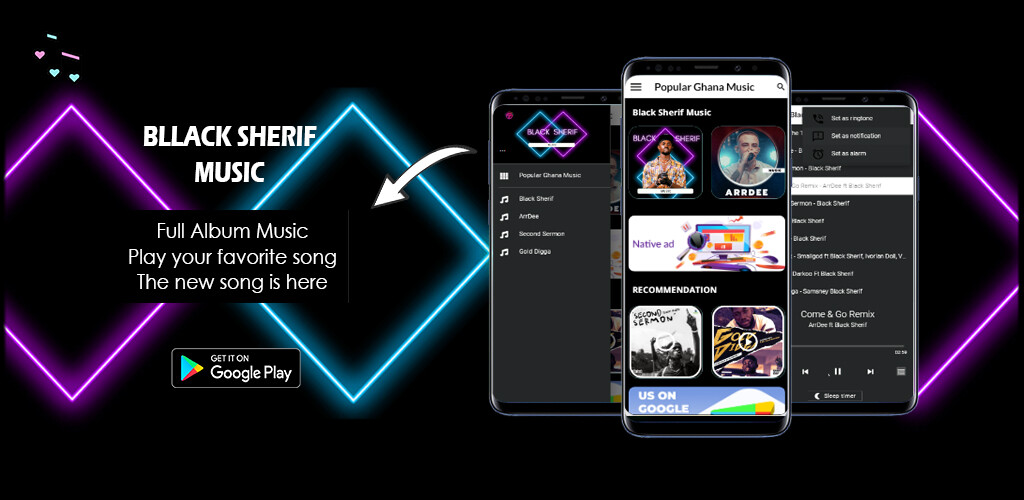 Run android online APK Black Sherif Kwaku D Traveller from MyAndroid or emulate Black Sherif Kwaku D Traveller using MyAndroid