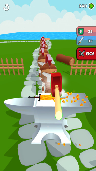 Emulate iPhone app BlacksmithMaster3D using MyAndroid