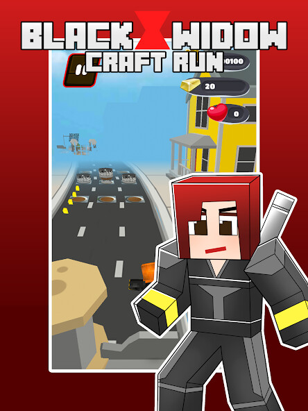 Run android online APK Black Spy Superhero Women Run from MyAndroid or emulate Black Spy Superhero Women Run using MyAndroid