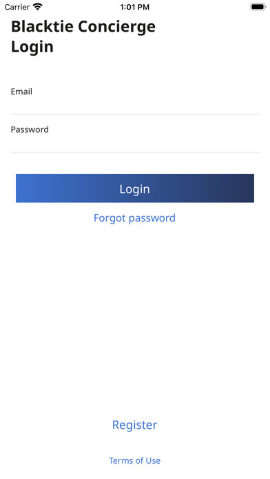Run android online APK BlackTie Concierge from MyAndroid or emulate BlackTie Concierge using MyAndroid