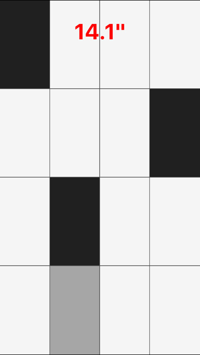 Emulate iPhone app Black Tiles - Touch The White Piano Keyboard using MyAndroid