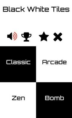 Emulate Android APK Black White Tiles - Piano Game