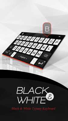 Emulate Android APK Black  White Typany Keyboard