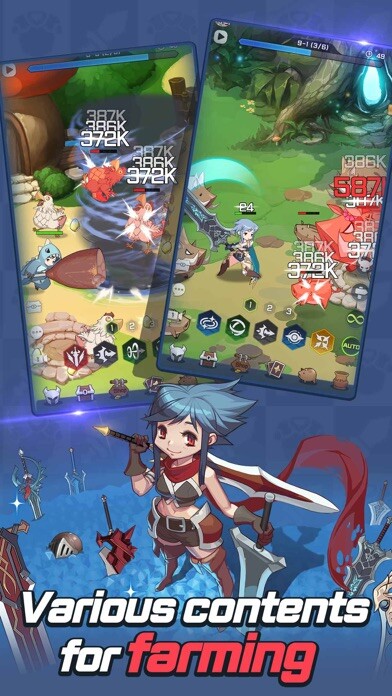 Emulate iPhone app Blade Idle using MyAndroid