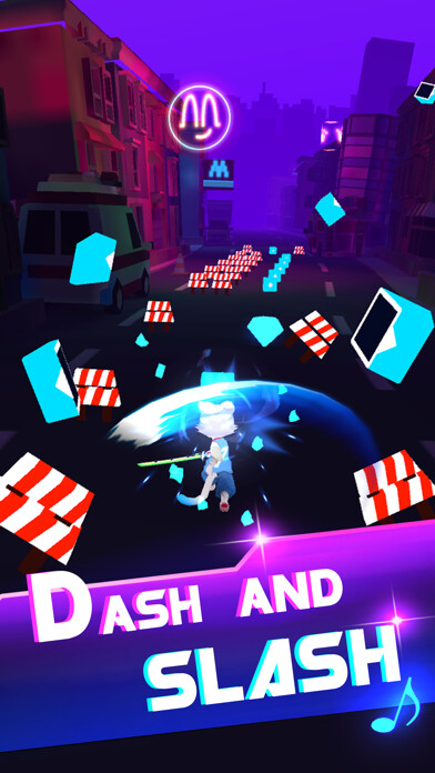 Emulate iPhone app Blade Master : Beat The Music using MyAndroid Emulate iPhone app Blade Master : Beat The Music using MyAndroid