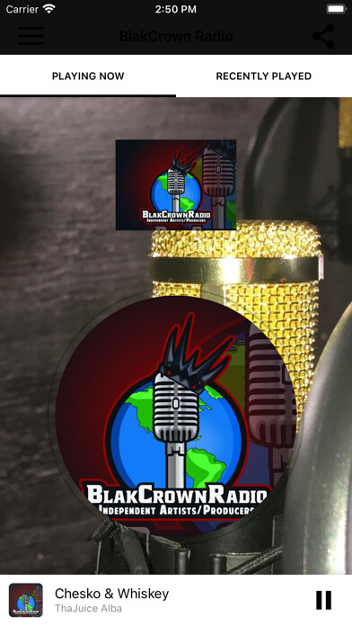 Emulate iPhone app BlakCrown Radio using MyAndroid Emulate iPhone app BlakCrown Radio using MyAndroid